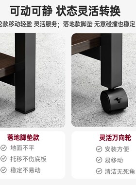 麻将茶几茶水架可移动棋牌室专用置物架打牌小边几边柜休闲小桌子