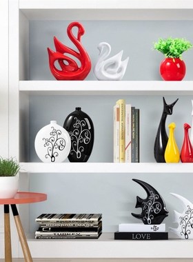 增加夫妻感情摆件摆件酒柜套装新中式电视柜装饰品工艺品结婚礼物