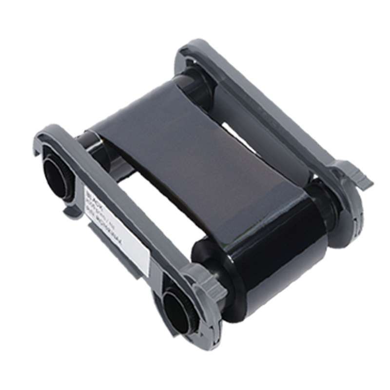 Evolis佰吉badgy100/200证卡打印机彩色带cbgr0100C/0500K黑色带 - 图0