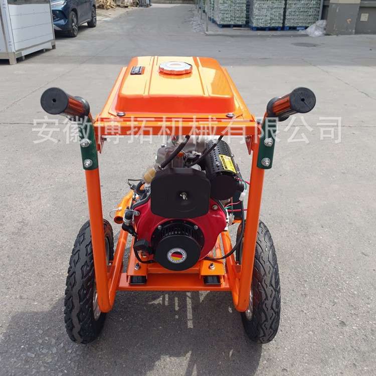 LS80/LS80PRO柴油手推式电启动3寸自吸泵压井泵抽水机173/178动力 - 图2