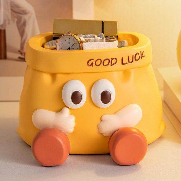 趣味卡通可爱纸袋钥匙收纳玄关摆件客厅家居装饰用品乔迁新居礼物,淘宝优惠券,粉丝福利购,淘宝优惠卷