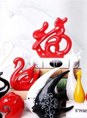 现代轻奢高档家居客厅酒柜装饰工艺品发财树办公室摆件小创意摆设