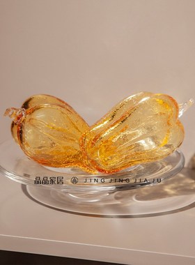 厚重款小黄椒辣椒桌面摆件 个性创意家居软装饰品现代风艺术造型