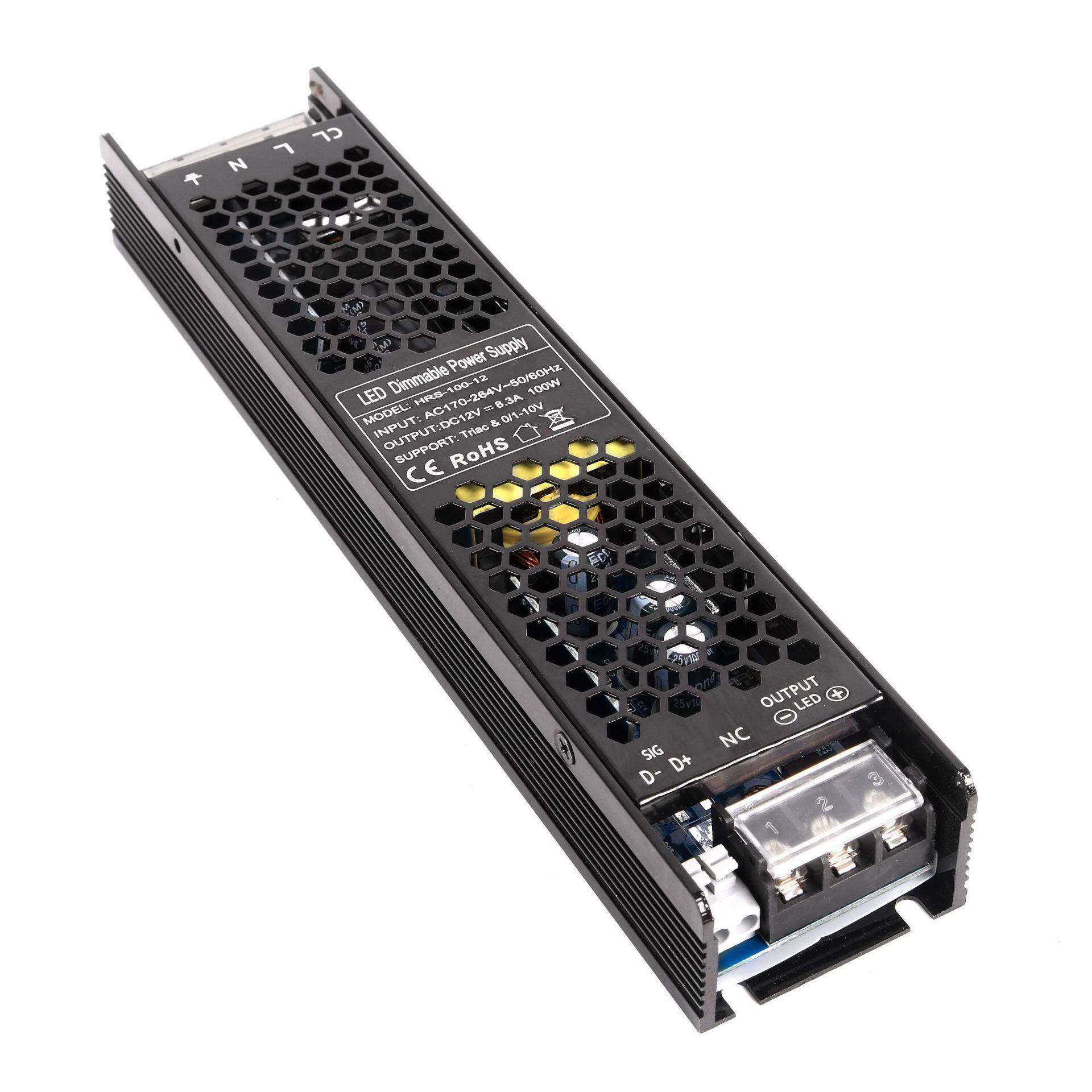 调光电源12v100W可控硅恒压调光电源dc12v灯带调光电源 - 图1