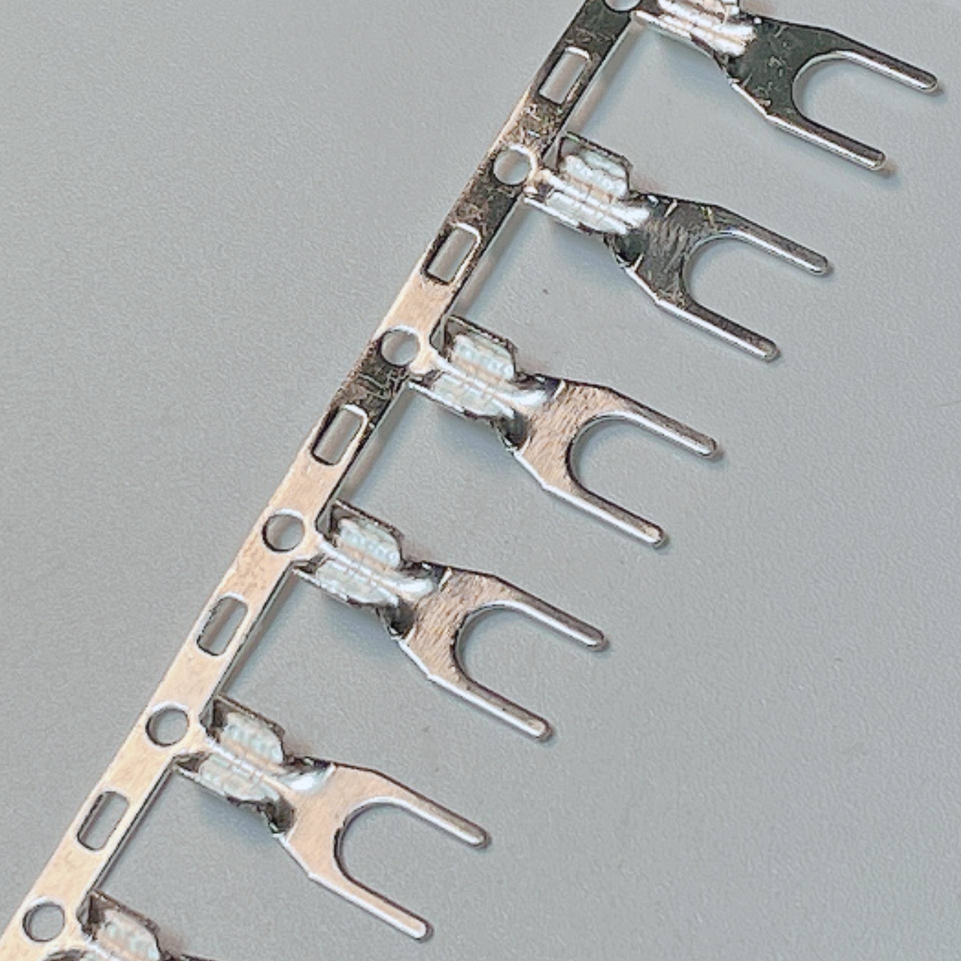 SNBS1.25-4连带冷压端子1-4连带冷压线4.2U型叉型5k/卷0.5mm - 图3