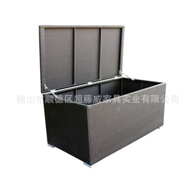 户外家具藤艺储物柜PE仿藤收纳箱可拆装编织收纳筐编藤收纳置物篮,淘宝优惠券,粉丝福利购,淘宝优惠卷