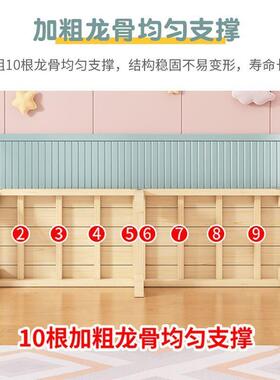 加宽拼接神器折叠床延边实木经济型床铺加床拼床无缝大人用床边板