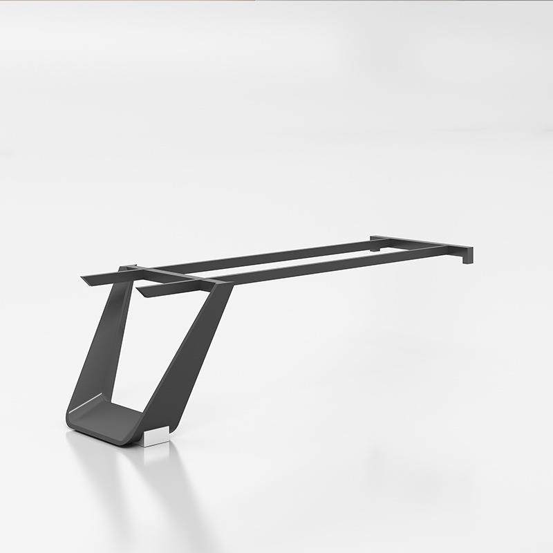 桌脚支架金属桌腿V型钢箱铁艺餐桌台岛脚简约电脑书长条桌脚架,淘宝优惠券,粉丝福利购,淘宝优惠卷