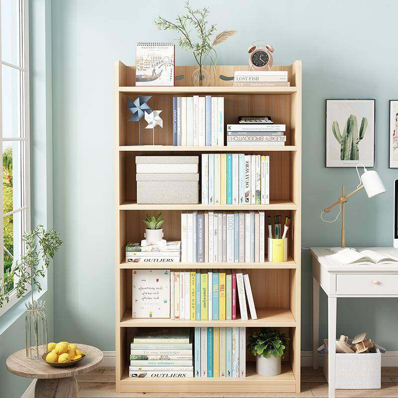 【折扣价】实木书柜家用儿童书架置物架落地多层客厅简易收纳柜学,淘宝优惠券,粉丝福利购,淘宝优惠卷