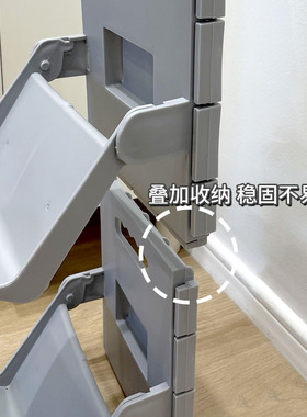 立式鞋架省空间学生宿舍桌下鞋子收纳神器多层简易可叠加鞋托鞋柜