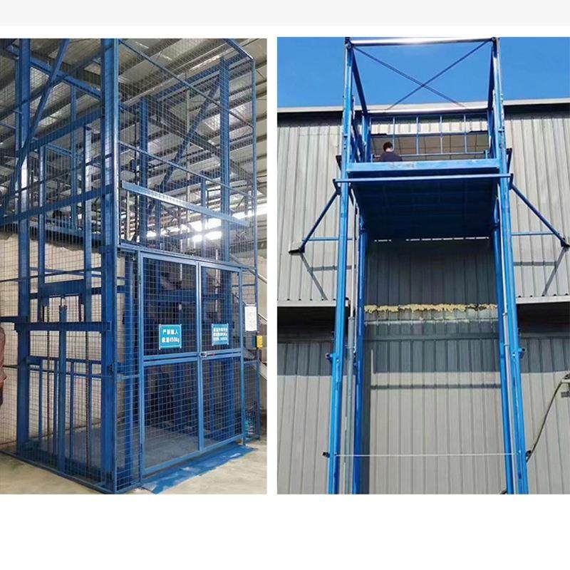 导轨式液压升降货梯厂家出售2吨5米电动液压货梯固定式升降平台,淘宝优惠券,粉丝福利购,淘宝优惠卷