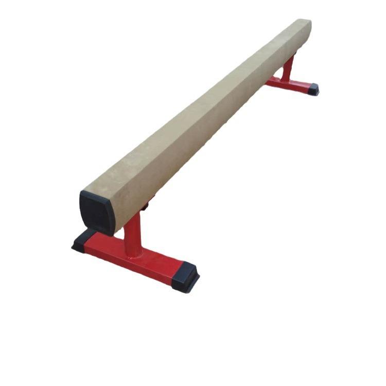 儿童体适能训练木质平衡木 感统训练幼儿平衡木升降 独木桥教具 - 图2