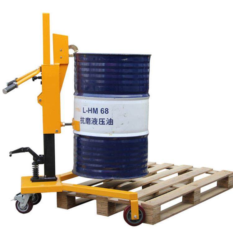 载重50kg脚踏式油桶搬运叉车手推油桶车三角型液压油桶搬运车,淘宝优惠券,粉丝福利购,淘宝优惠卷
