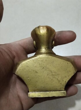 新品毛泽东铜像毛主席半身像纯铜仿古工艺摆件收藏标准伟人像