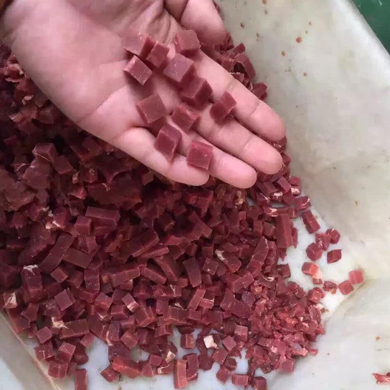 牛肉切丁机大型切肉丁机冻肉切丁机冻鱼切块机冻鸡胸肉切丁切块机 - 图0