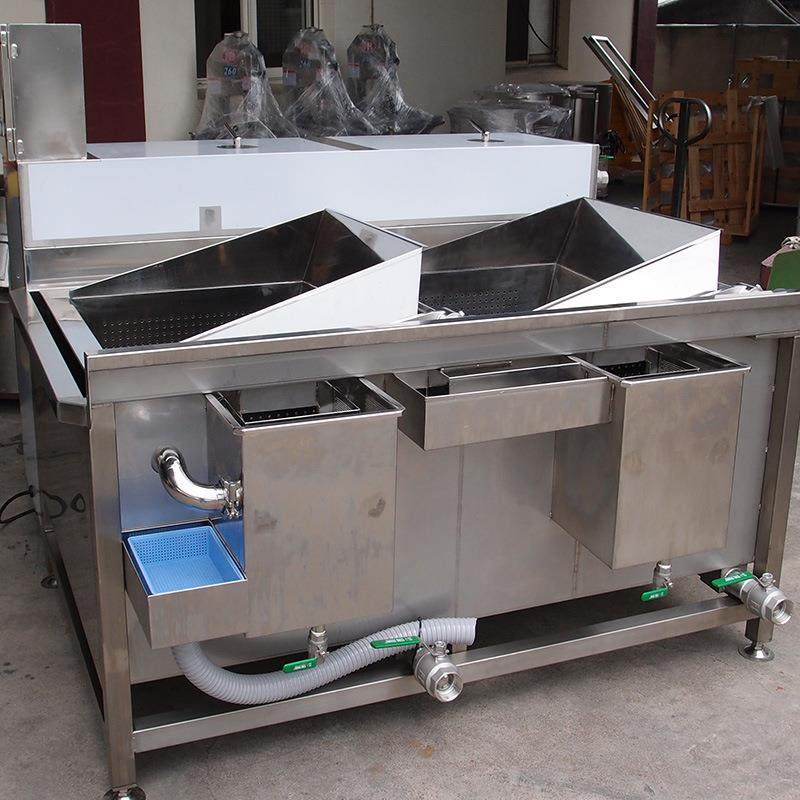 洗蔬菜设备双槽洗菜机食堂净菜机蔬菜水果清洗机洗排骨苦菊机器,淘宝优惠券,粉丝福利购,淘宝优惠卷