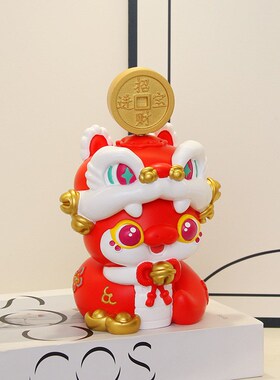 2025蛇年存钱罐摆件十二生肖吉祥物文创充钱罐公司年会伴手礼答谢
