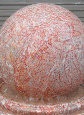 超大型 天然风水球流水喷泉 水池庭院客厅落地摆件 公司开业礼物