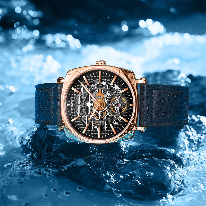 西亚尼男士正品牌十大全自动机械表 cirni西亚尼西时尼国产腕表