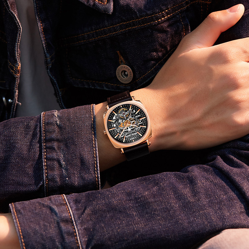 西亚尼男士正品牌十大全自动机械表 cirni西亚尼西时尼国产腕表