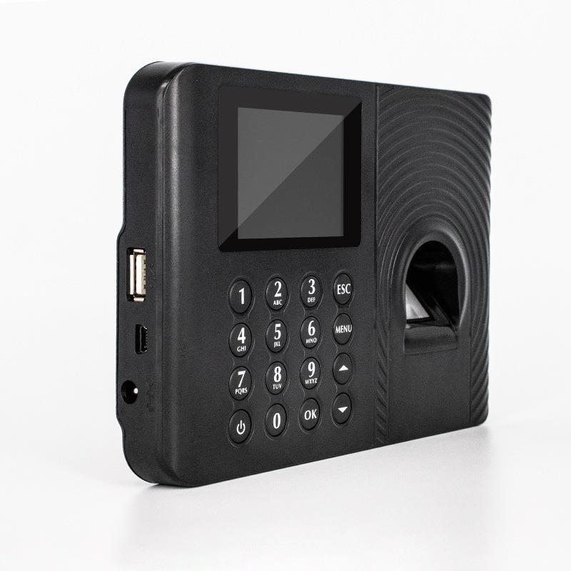 A3 English fingerprint punch card machine for commuting and attendance time office supplies Ebay fingerprint recognition clock card machine