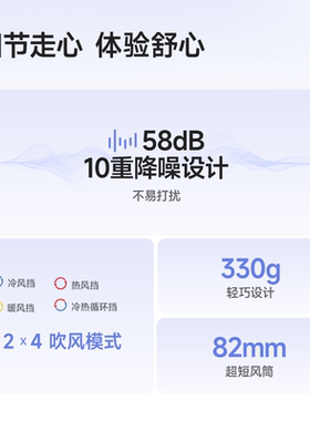 追觅G10高速负离子护发电吹风