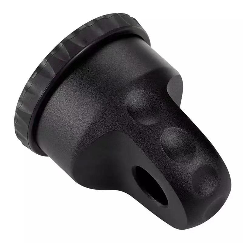 拖车钩连接器铝头钩铝导口滚轮越野牧马人改装绞盘钩绞盘导绳器 - 图2