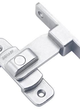 ft防盗门90度插销门栓简易门锁推拉门木门谷仓门通用型锁搭扣免打