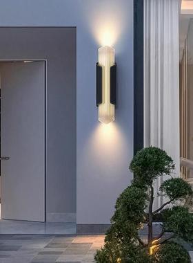 户外壁灯防水庭院壁灯别墅外墙太阳能壁灯现代阳台大门立柱壁灯