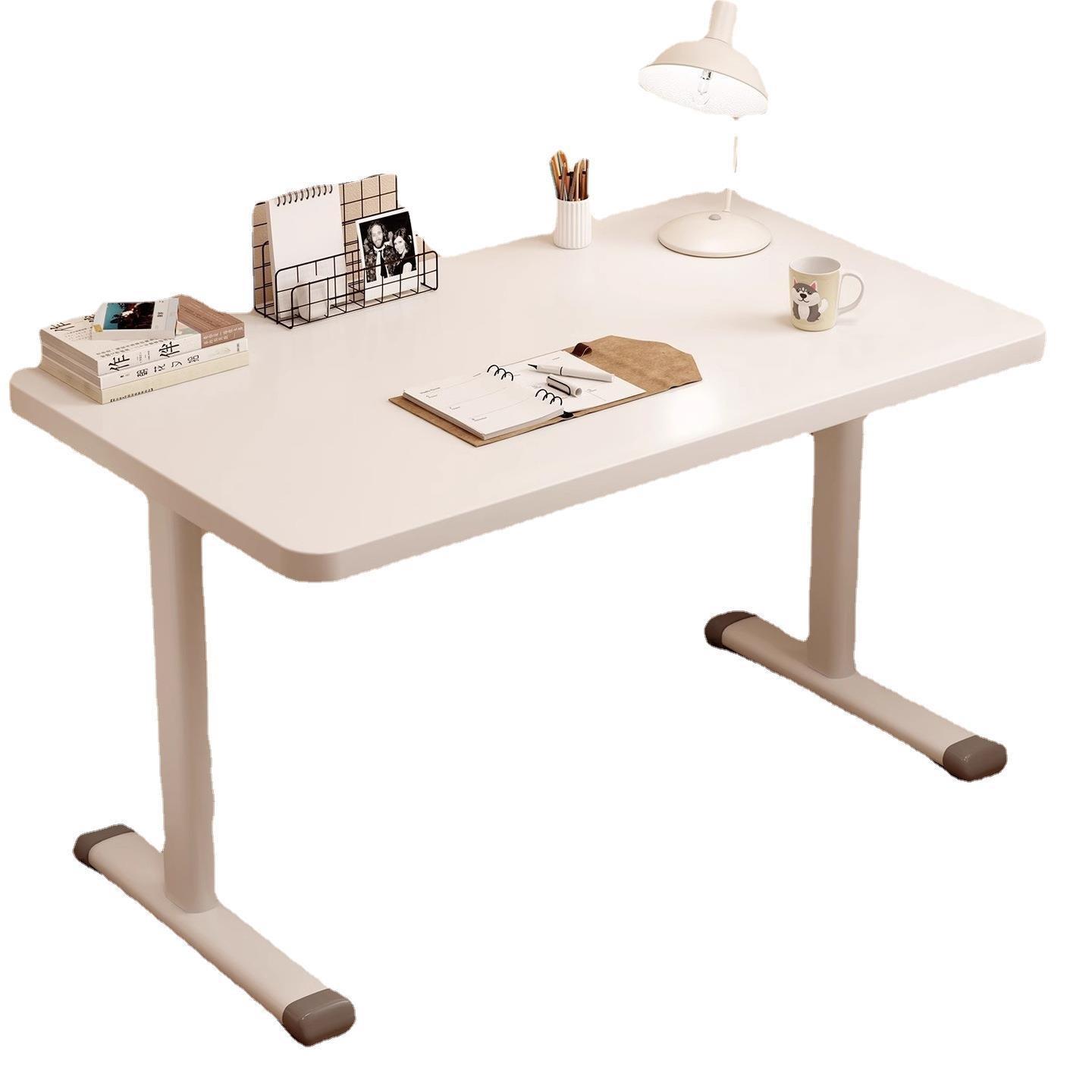 Children's study table, primary school student writing computer desk, household simple children's desk and chair, liftable table set