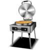 Electric pancake pan for commercial stalls, large electric double-sided heating pancake machine for pot stickers, sauce pancakes, fried buns, commercial pan