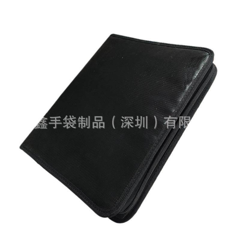 2025年新款防火文件夹带拉链钱币收藏保护册耐高温阻燃收纳包,淘宝优惠券,粉丝福利购,淘宝优惠卷