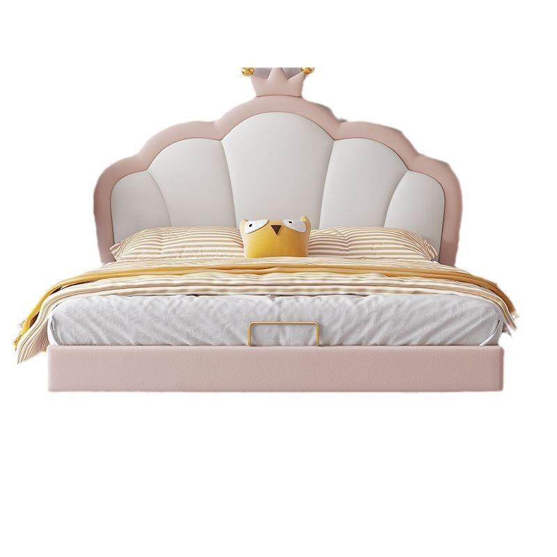 儿童床女孩公主床卧室轻奢1.5米粉色少女床皮床1.2米单双人床新款,淘宝优惠券,粉丝福利购,淘宝优惠卷