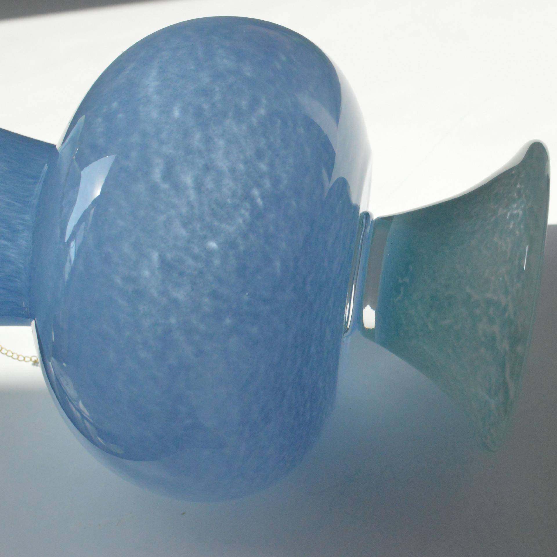 法式欧式北欧小清新多巴胺粉蓝色高脚风灯花瓶琉璃玻璃艺术插花器,淘宝优惠券,粉丝福利购,淘宝优惠卷