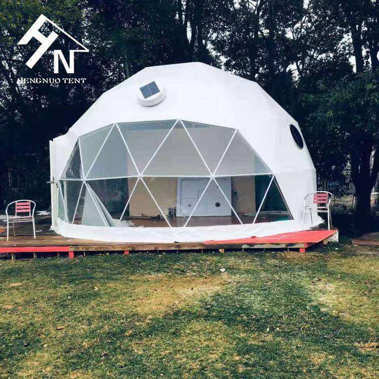 户外居住野奢球形帐篷搭建简单拆迁容易可移动民用棚子便携便携式 - 图1