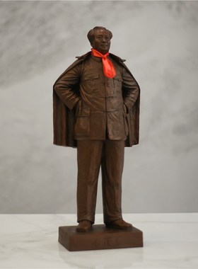 毛主席铜像纯铜站像毛爷爷双手插腰家居装饰工艺礼品摆件雕塑