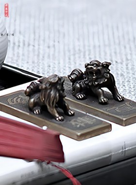 新中式摆件样板间售楼处客厅茶几飘窗床头床尾装饰品现代中式软装