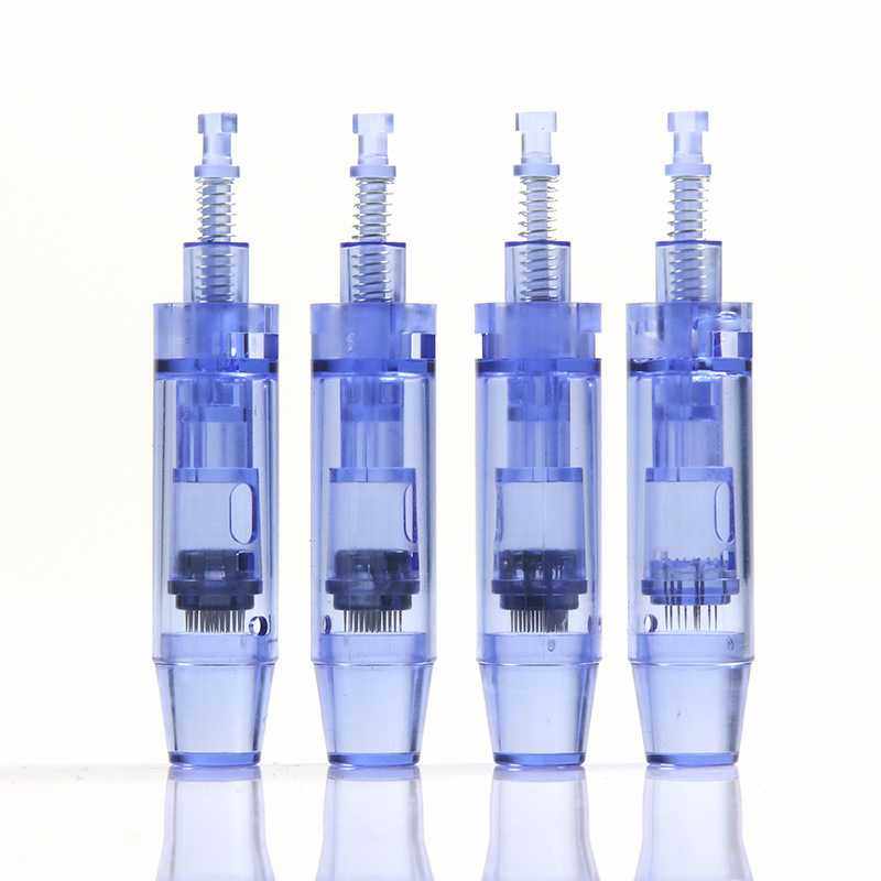 蓝色微针针头电动纳米导入仪器中胚层MTS微晶片笔飞梭12圆晶36针,淘宝优惠券,粉丝福利购,淘宝优惠卷