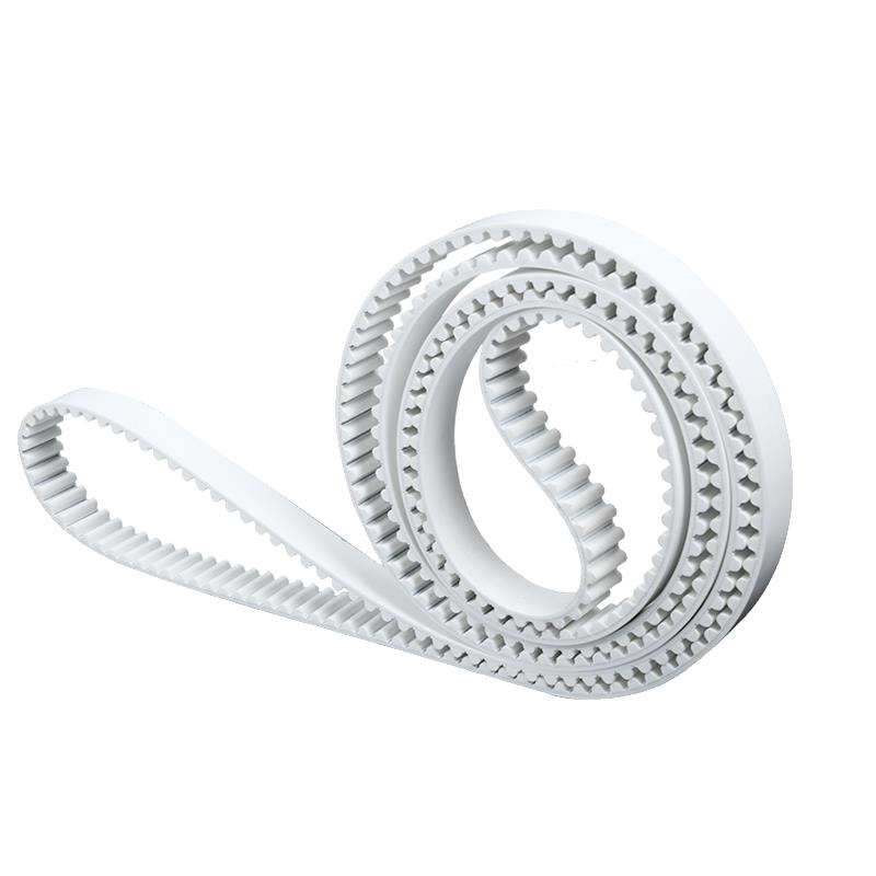 PU聚氨酯同步带 AT10钢丝8M开 口带5M双面齿轮带L H传动带同步皮 - 图3