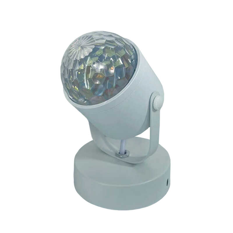 水波纹氛围灯旋转动态网红直播间背景灯卧室情调遥控七彩变色射灯 - 图3