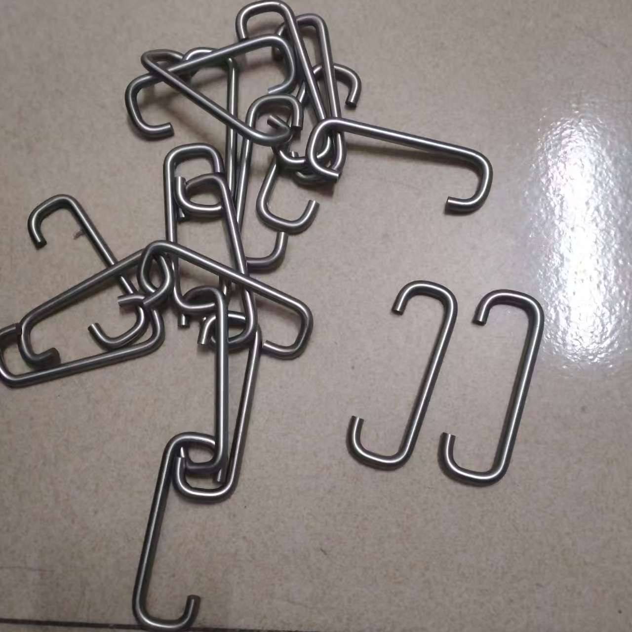 304不锈钢棒折弯把手加工定制打孔攻丝焊接打样批量来图加工 - 图0