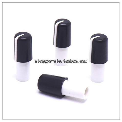 11X28.5MM半轴旋钮塑料双色旋钮 电位器编码开关帽 D型半轴旋钮 - 图3