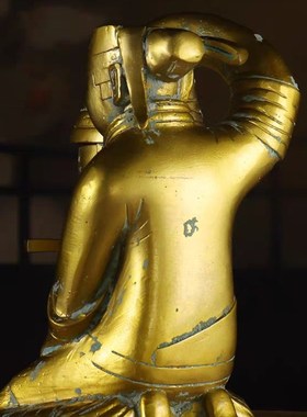 仿古工艺品长信宫灯摆件影视道具婚庆研学礼品家居饰品装饰