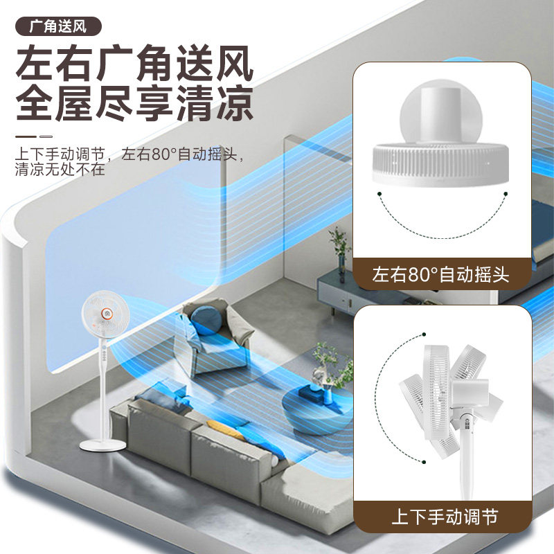 百补！容声新款大风力一级能效落地扇