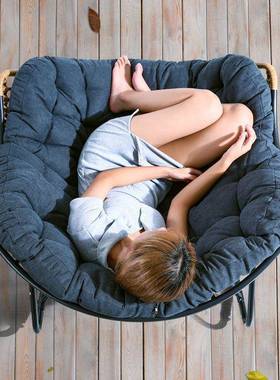 藤摇椅客厅休闲摇摇椅大人藤编午睡椅北欧逍遥椅家用阳台懒人躺椅