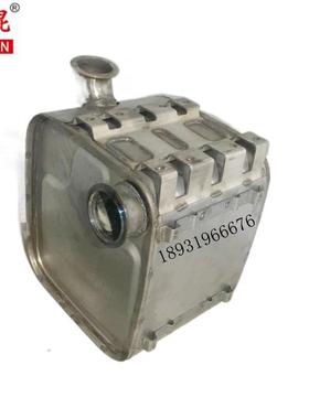 厂销国六新大运消声器带三元无含量消声器陶瓷三元催化消声器包邮