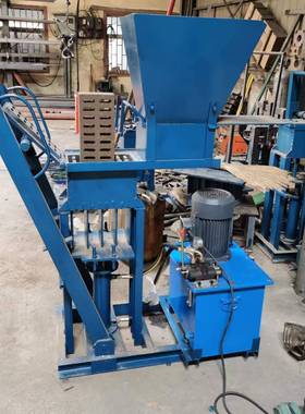 东越生产液压免烧制砖机出口柴油粘土连锁砖机免烧砖空心砖机