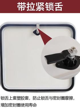 房车铝合金舱门旅居车行李仓拖挂车带锁行李置物舱防水舱门