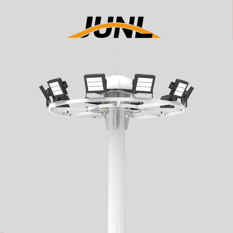 厂家定制15米40米户外高杆灯升降式高杆灯中杆灯足球场港口广场灯 - 图0