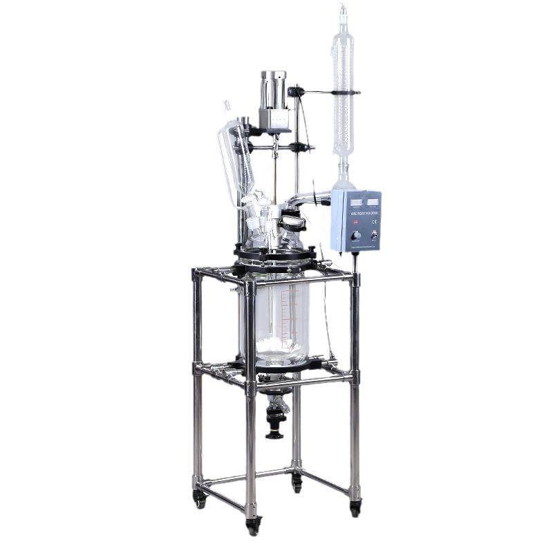 双层玻璃反应釜科达仪器S-50L高硼硅材质耐腐蚀中试减压蒸馏釜,淘宝优惠券,粉丝福利购,淘宝优惠卷